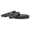 Akozon 1.5M 3 Rows Aluminum Mesh Trim view 2