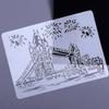 Ciieeo 6-Piece White Architectural Drawing Templates, PET, Portable and Easy to Clean, Coloring Stencils for Children view 3