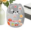 Desktop Trash Can, Cute Recycling Container with Lid view 1