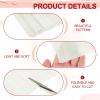 QUARKZMAN Crepe Paper Roll 8.2ft Long 4 Inch Wide Beige view 3