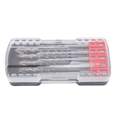 Tnfeeon 10-Piece Toothed Carbide Drill Bit Set, 4–12 mm
