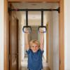 Adjustable Gymnastics Rings for Kids, 12 cm Non-Slip Grip, 200 kg Straps view 3
