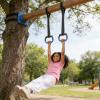 Adjustable Gymnastics Rings for Kids, 12 cm Non-Slip Grip, 200 kg Straps view 4
