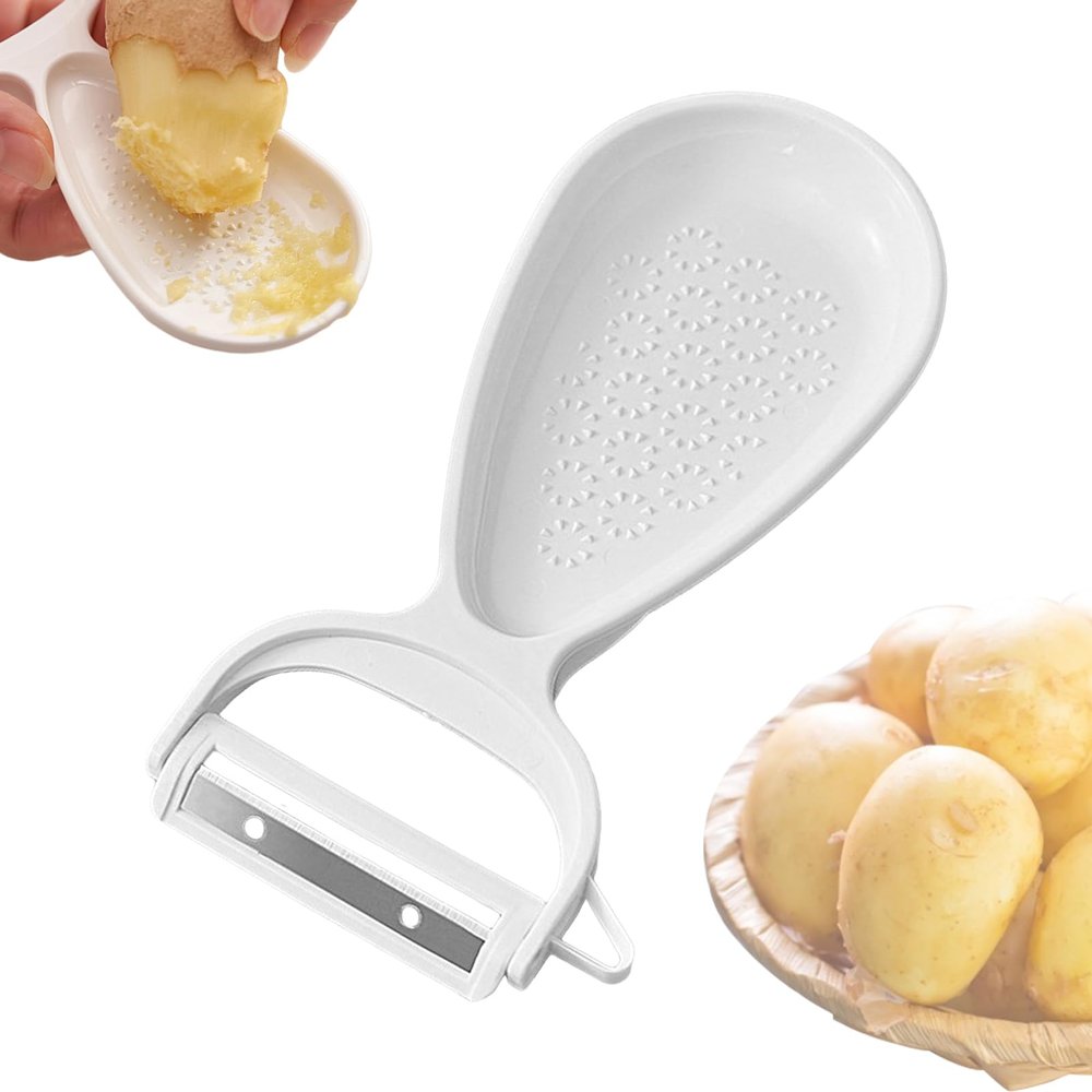 Peeler | Kitchen Tool for Grating, Chopping, and Pitting