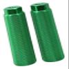 Aluminum Alloy Bike Pegs for 3/8-Inch Axles, Non-Slip, Green view 1