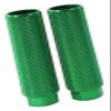 Aluminum Alloy Bike Pegs for 3/8-Inch Axles, Non-Slip, Green view 3