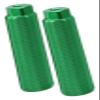 Aluminum Alloy Bike Pegs for 3/8-Inch Axles, Non-Slip, Green view 4