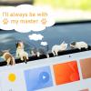 Cute Mini Cat Desk Ornaments & Car Decoration - 5 Piece Set view 2