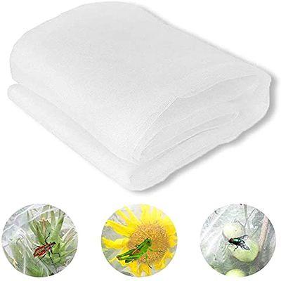 Fine-Mesh Garden Netting for Vegetables, Fruit, and Flowers