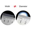 1 m Transparent PVC Heat-Shrink Tubing, 50 mm Width, 32 mm Diameter view 2