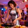 AIENYOU Funny Sexy Kitchen Apron view 3