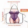AIENYOU Funny Sexy Kitchen Apron view 4