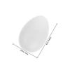 Cabilock 12 Large White Craft Foam Eggs, 9 x 6 cm view 2