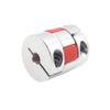 JNMING Flexible Aluminum Shaft Coupling D25L30, Compatible with 4–12 mm Bore Motor Connections (8 mm x 8 mm) view 4