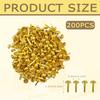 200 Mini Brads - Gold view 2
