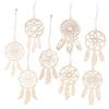 HOOTNEE 8-Piece Wooden Dreamcatchers view 1