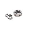 Metric HSSE Round Threading Die Set, Fine-Thread Dies, M1.6–M9, 2-Piece, for Metal (M8×0.35) view 1