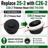 2-Pack C26-2 Replacement Trimmer Head 4002-710-2169 for STIHL view 2