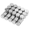 AMONIDA Stainless Steel Glass Standoff Screws, 20-Piece M12*20 mm Set, Silver view 3