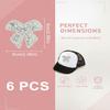 WINXMIN 6-Piece Rhinestone Bow Patches view 2