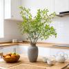 3-Piece 90 cm Artificial Green Ficus Branches view 3