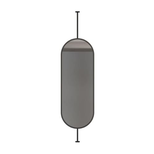 360° Rotating Ceiling Mirror for Dressing and Shaving