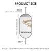 360° Rotating Ceiling Mirror for Dressing and Shaving view 2