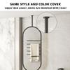 360° Rotating Ceiling Mirror for Dressing and Shaving view 3