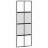 ChicAbode Black Glass Sliding Door 76 x 205 cm view 2