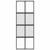 ChicAbode Black Glass Sliding Door 76 x 205 cm view 4