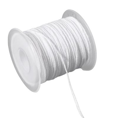 Cotton Candle Wick Spool - 100% Natural Core, DIY Candle Making