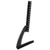 Black Steel Desktop TV Stand for Flat LED/LCD TVs, 14–42 in. view 2