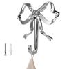 Bow-Shaped Wall Hooks for Towels, Coats, Belts and Keys view 1