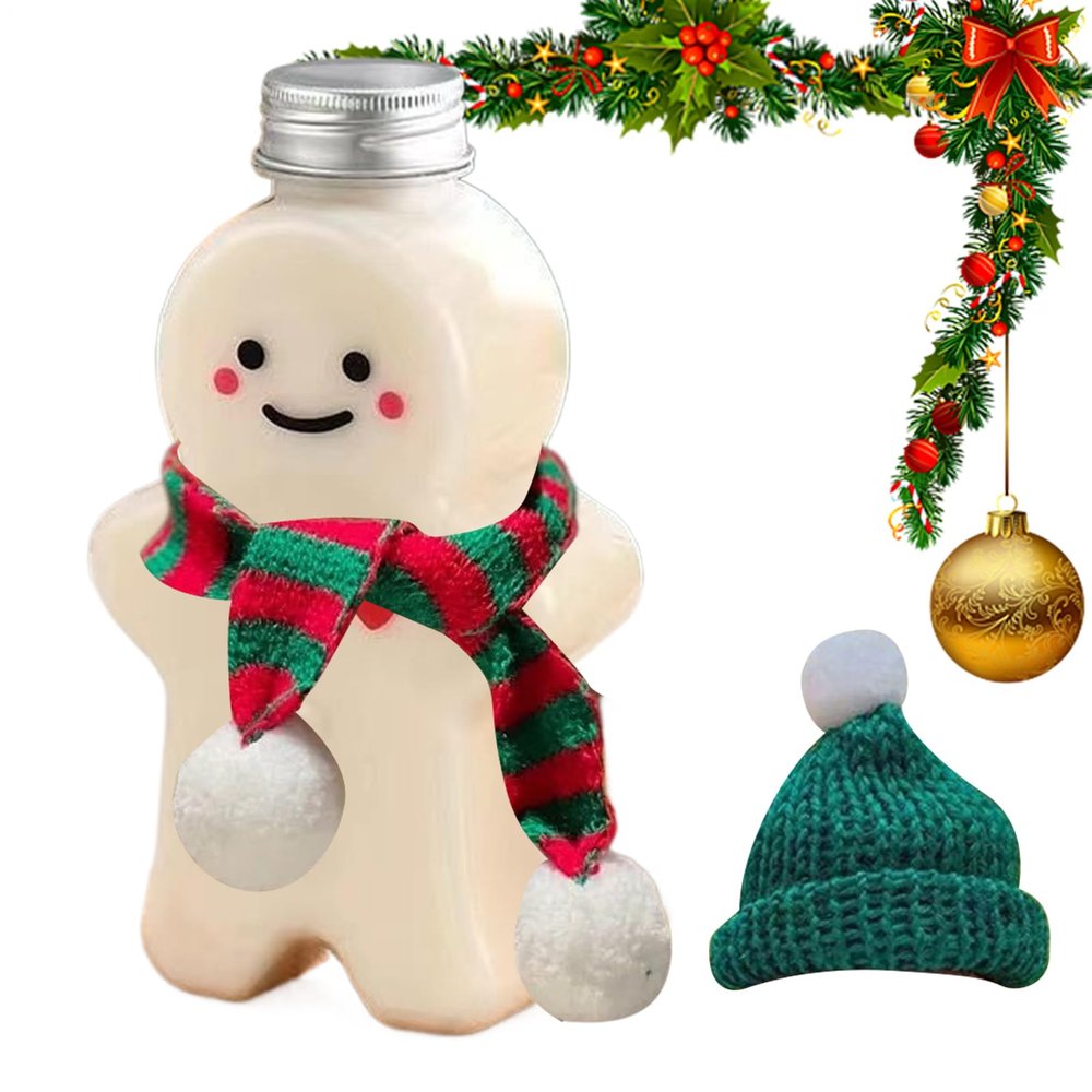 Gingerbread Man Bottle 500 ml Reusable Drink Container