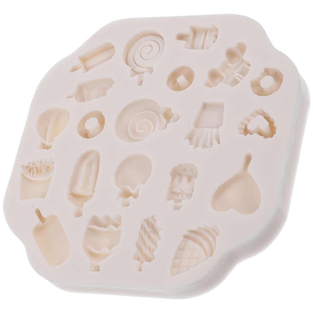 FOMIYES Gray Silicone Mold for Polymer Clay Jewelry Making
