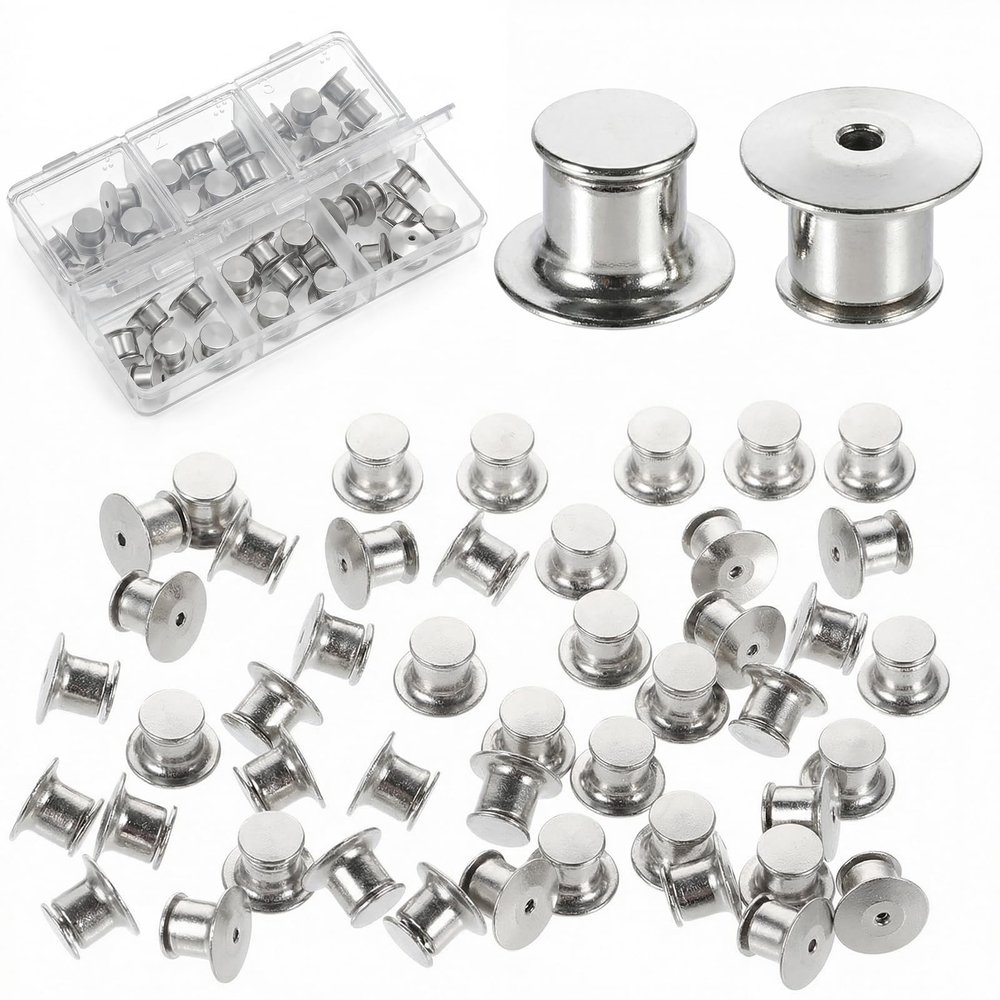 40 Pack Pin Clips for DIY Jewelry