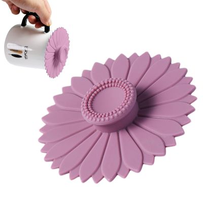 Silicone Cup Lids - Reusable Drink Covers