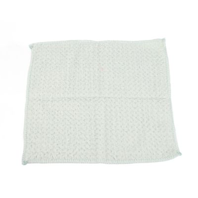 Qcwwy Soft Coral Fleece Cleaning Cloths, Quick-Drying Multi-Purpose Dish Towels for Kitchen and Spa, Ultra-Soft and Highly Absorbent, 25 cm x 25 cm, Kitchen Utensils (Green)