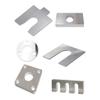 Square 304 Stainless Steel Sheet, Flat Brushed and Polished, 0.53 mm Thick (0.5 x 100 x 100 mm, 4 pcs) view 3