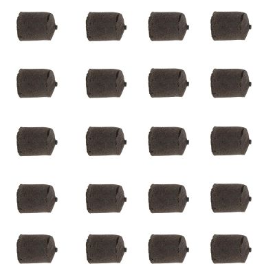 NIYANGLE 20-Pack 30 mm Soilless Nutrient Blocks Made of Biodegradable Rock Wool