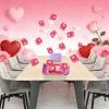 Celebration Spring-Loaded Box – Confetti Reveal Packet | Scarlet Paper Cube with Hidden Compartment view 3