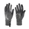 BUFF DryFlx Gloves, Quick-Drying, Stretchy, Reflective, Nocturne, High Visibility, Running, Men's/Women's, S, Black view 1