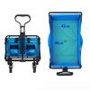 Heavy-Duty Folding Wagon for Outdoor Use - Portable for Garden, Beach, Shopping and Camping view 3