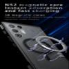 BoerHang Magnetic Protective Case Compatible with ZTE nubia RedMagic 11 Air, Anti-Fingerprint and Anti-Scratch, Semi-Transparent Black view 2