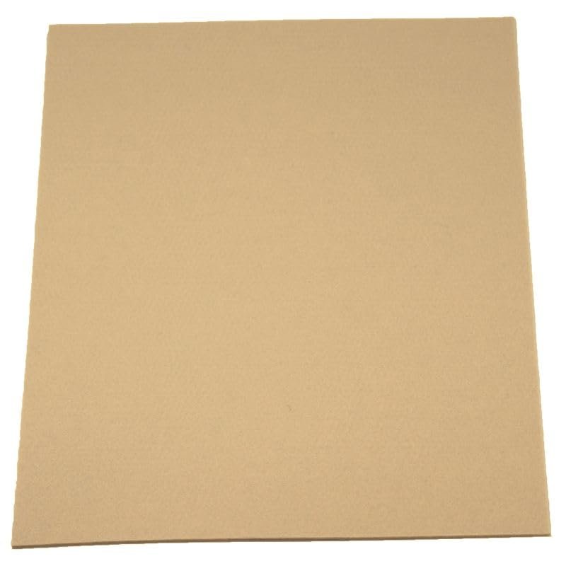 Craft Felt Sheets 50 cm x 37.5 cm 3mm Polyester Felt (Toffee)