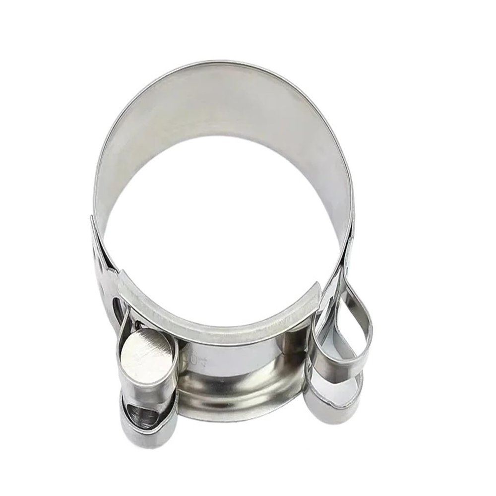 304 Stainless Steel Hose Clamps for Exhaust, Air and Water Pipes, 1 pc (23–25 mm)