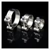 304 Stainless Steel Hose Clamps for Exhaust, Air and Water Pipes, 1 pc (23–25 mm) view 3
