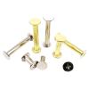 LZTDSBX M5 Bookbinding Screw Posts and Rivets, 10-Piece Set, Silver, 5 × 10 mm view 2