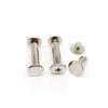 LZTDSBX M5 Bookbinding Screw Posts and Rivets, 10-Piece Set, Silver, 5 × 10 mm view 3