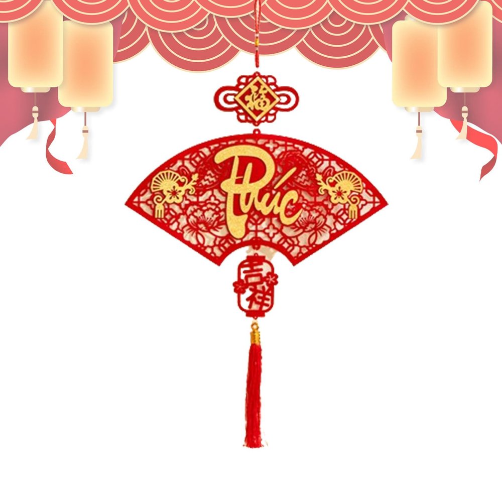 Vietnamese New Year Hanging Decorations